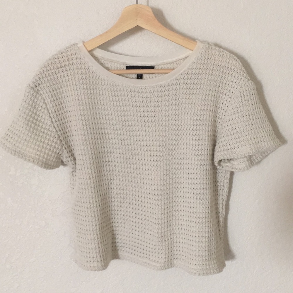 Short Sleeve Knit Top